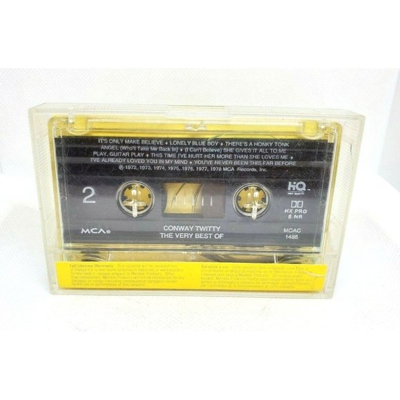 Conway Twitty: The Very Best of Cassette Tape Timeless Country Music Collection - Picture 2 of 5